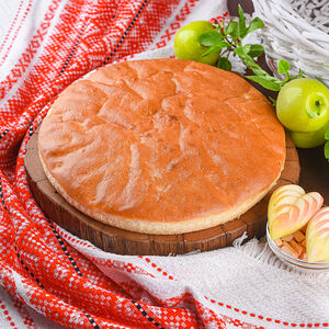 Пирог осетинский с яблоком и корицей