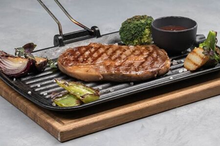 Стейк Рибай на гриле