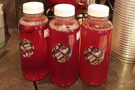 Лимонад Клубника-базилик