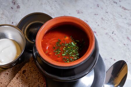 Борщ с говядиной