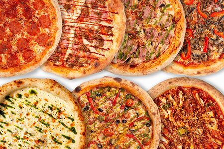 Сет 7 пицц для большой компании 