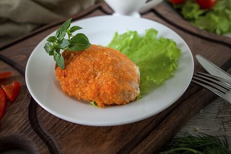 Куриная котлета с сыром