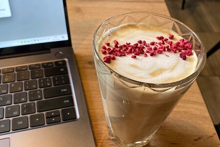 Капучино Малина-личи