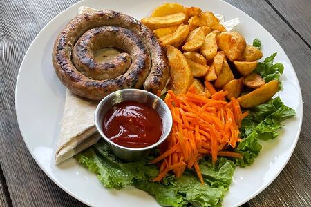 Баварская свиная колбаска