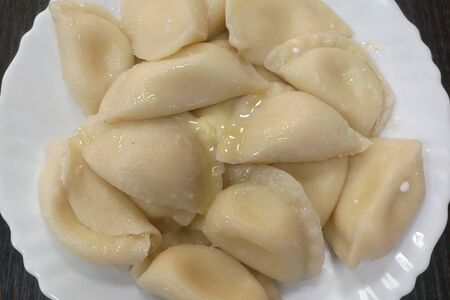 Вареники с сладким творогом