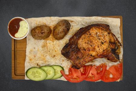 Шашлык из cвинoй корейки