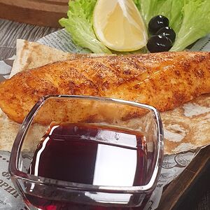 Шашлык из семги