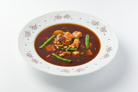 Насыщенный грибной суп