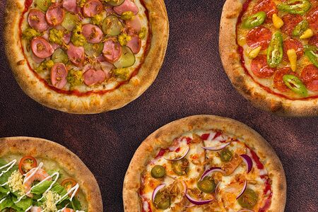 пицца 6 углов.