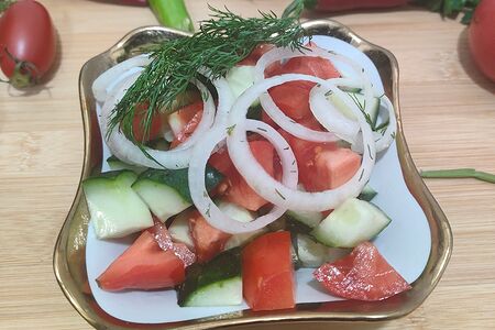 Свежий салат