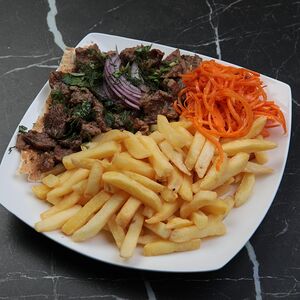 Силтама из говядины с картошкой фри