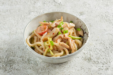 Удон с курицей