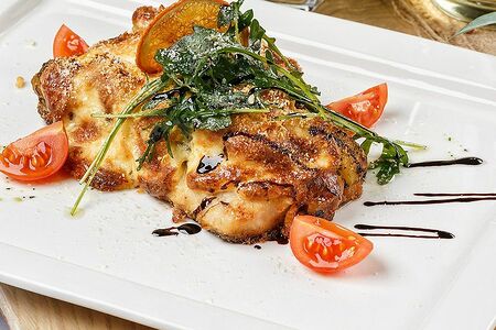 Судак под сыром