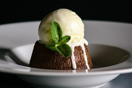 Шоколадный фондан