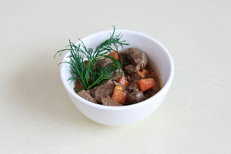 Гуляш из телятины