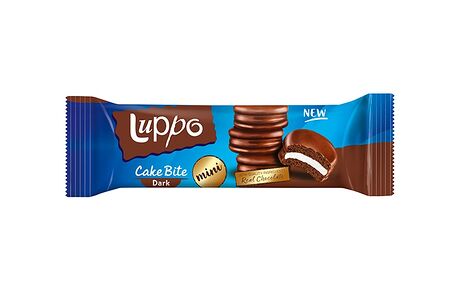 Mini кекс с какао Luppo с маршмеллоу покрытый молочным шоколадом