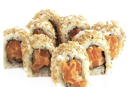 Ролл с острым лососём