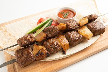 Шашлык с курдюком