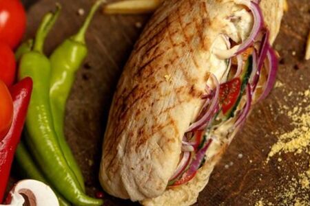 Гиро средний овощной