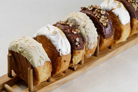 Сюпрем с миндальным кремом