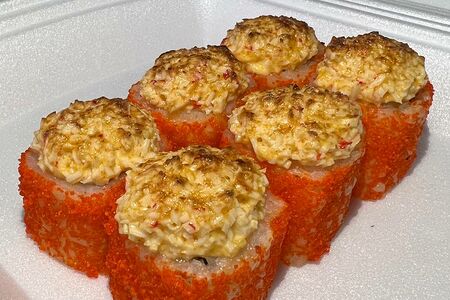 Запеченный ролл Калифорния