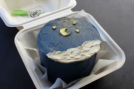 Бенто-торт Ночь, луна