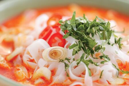 Феттуччине Silk Koka со вкусом сингапурской лаксы