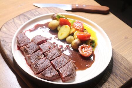 Стейк Денвер из мраморной говядины