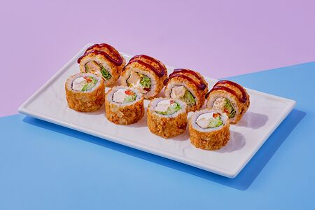 Ролл Айсберг с куриными стрипсами