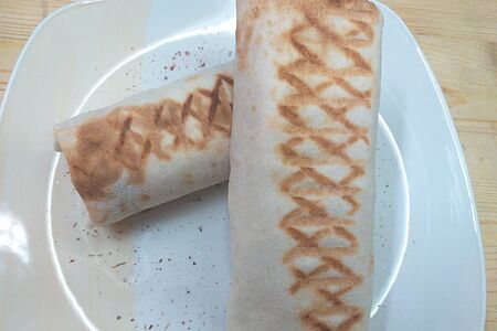 Шаурма на углях