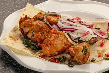 Шашлык из куриной голени