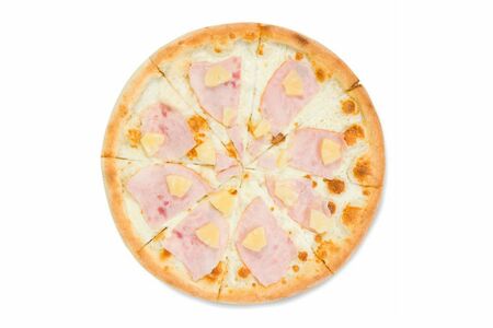 Гавайская пицца на сливочной основе