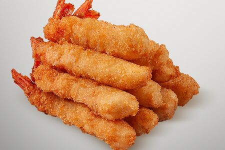 Креветки с хвостом в панировке M