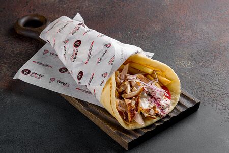 Гирос с курицей