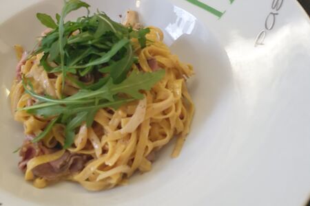 Тальятелле с ростбифом