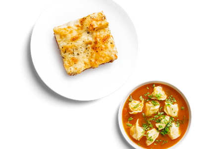 Чучвара и лазанья