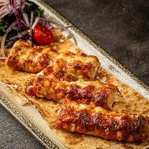 Кебаб из индейки с сыром