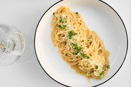 Спагетти Качо э Пепе