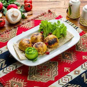 Шампиньоны на углях