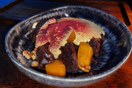 Сметанник с хурмой