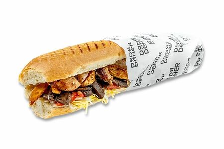 Деревенский в багете