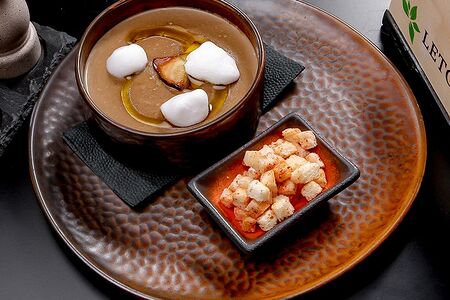 Крем-суп с белыми грибами