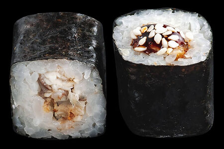 Мини ролл с угрем