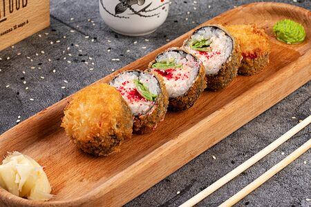 Теплый с крабом