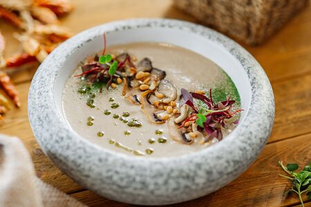 Грибной крем-суп