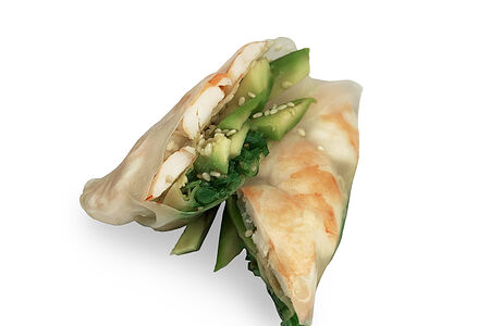 Спринг-ролл с чукой