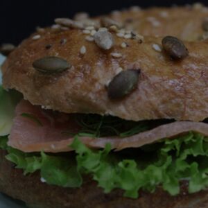 Սաղմոնով բեյգլ