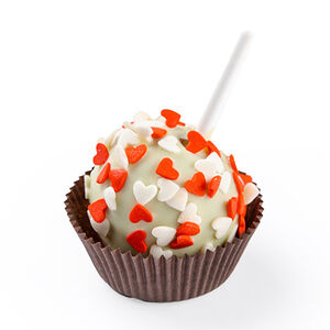 Пирожное Кейк-попс медовик