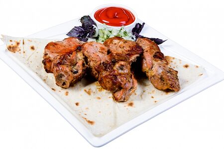 Шашлык из cвинoй шеи