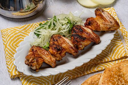 Куриные крылышки гриль
